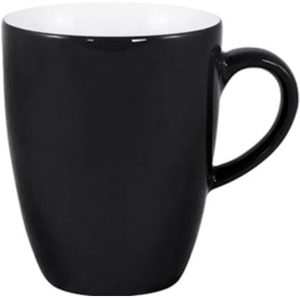 KAHLA 575323A72128C Pronto Colore Macchiatobecher 0,28 l pure black|schwarze Kaffeetasse aus Porzellan