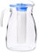 BORGONOVO Artic Krug aus Glas refriferata 2,8 lt. Mit Spitze Blau