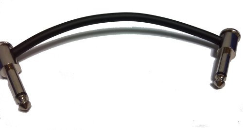 Mooer Mooer PC6 - Cable patch jack a jack (6.3 mm, patch, macho, acodado), 1 unidad