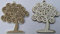 36 PEZZI Albero della vita in legno da 5 cm | Ideali per comporre le tue bomboniere | Forellino superiore per essere usati anche come appendini o per decorare un sacchetto bomboniera