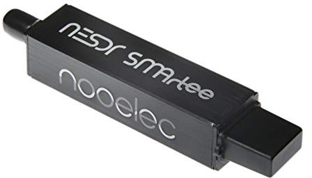 Nooelec NESDR SMArTee v2 SDR - Premium RTL-SDR con tee de Polarización Integrado, Caja de Aluminio, 0.5PPM TCXO, Entrada SMA. Radio Definida por Software (SDR) RTL2832U y R820T2