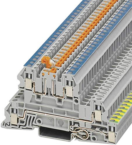 Phoenix Contact 3076032 Installationsschutzleiterklemme 5.2 mm Schrauben Grau 1 St.
