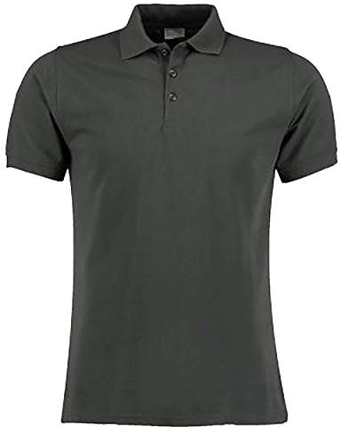 Kustom Kit Mens Short Sleeve Polo Shirt (XXS) (Graphite)