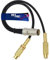 1STec 30cm 5 Pin DIN Stereo Audio Adaptor Cable to 2 RCA Phono Sockets Adaptor Cable used for connecting audio sources to B&O Naim Quad and other similar Amplifiers (Bi-Directional, 0.3 Metre)