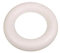 CREATIV DISCOUNT Styroporform, Ring voll, 10 cm, 1 Stück