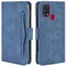 HualuBro Handyhülle für Samsung Galaxy M31 Hülle Leder, Flip Case Cover Stoßfest Klapphülle Handytasche Schutzhülle für Samsung Galaxy M31 Tasche (Blau)