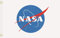 U24 Flagge Fahne NASA Emblem 90 x 150 cm