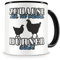 Samunshi® Hühner Tasse mit Spruch Zuhause ist Hühner Geschenk für Hühner Fans Kaffeetasse groß Lustige Tassen zum Geburtstag schwarz 300ml