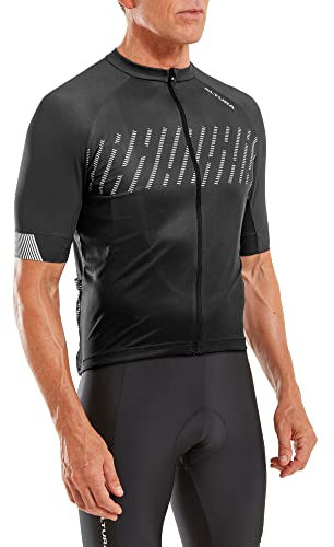 Altura Mens Airstream Shortsleeve Cycling Jersey - Black - Medium