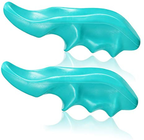 Nuanchu 2 Pcs Green Thumb Saver Massage Tool Deep Tissue Massager for Pressure Reflexology Professional Neck Shoulder Back Foot Stress Relief