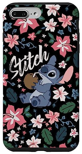 iPhone 7 Plus/8 Plus Disney Lilo & Stitch Tropical Floral Stitch Case