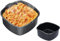 LANTRO JS Heißluftfritteuse zubehör, Airfryer Zubehör, Kuchen und Pizzaformen Backform für Airfryer XL HD9925 HD9860 HD9905 01 (Außenlänge 18cm)