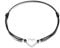 Philip Jones Sterling Silver Corded Heart Bracelet