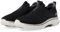Skechers Go Walk 7, Zapatillas Hombre, Black and Charcoal Textile, 45 EU