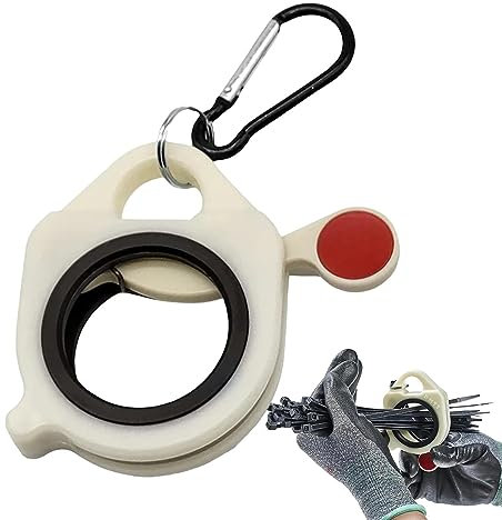 demaxiyad Supporto per Fascette, Supporto per Fascette Fermacavi, Fascette Organizza per Cavi, Leggere Supporto per Fascette per Cintura degli Attrezzi, Porta Fascette Riutilizzabile