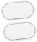 SAFIGLE 2 Stücke Bass Drum Protector Pads Bumper Drum Pad Patch Für Kick Drum Drumhead Teile Lärm Reduktion