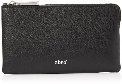 Kosmetiktasche ABRO Black/Nickel Einheitsgröße Damen, schwarz, Lässig