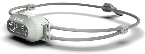 Silva Stirnlampe LED Wiederaufladbar USB C - Smini Fly - 38 Gramm - 250 Lumen Stirnlampe Rotlicht - 3 Helligkeitsstufen - Weiß & Rot LED Stirnlampe - Batterieanzeige - Kopflampe Stirnlampe Aufladbar