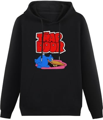 The Trap Door Hoody Mens Retro 80'S Kids Tv Program Animated Cartoon Show Top Men Black