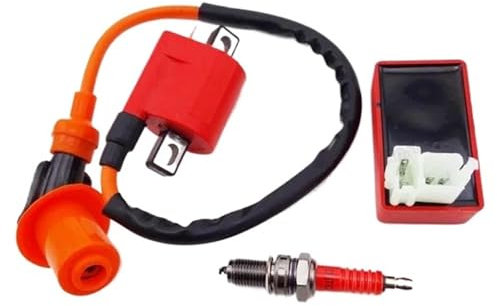Zündspule Für CG 125cc Für 150cc Für 200c Für 250cc ATV Quad Motorrad Pit Dirt Bike Zündspule AC CDI Box Zündkerze D8TC Encendido Motocicleta