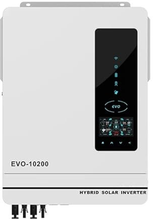 AMEHRU Onduleur Solaire Hybride 10 KW Hors réseau triphasé avec Chargeur MPPT