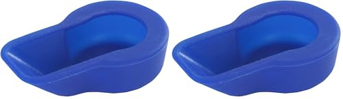 Maximex Anti-Kalk-Cap für den Wasserhahn, bequeme Entkalkung, mehrmals verwendbar, befüllen & aufschieben, für alle handelsüblichen Mischdüsen, 5,7 x 1,5 x 3,5 cm (Packung mit 2)