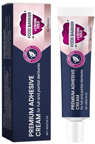 Thermoplastic Denture Adhesive Thermoplastischer Prothesenkleber Haftcreme für Zahnprothesen Komfortabel Sicher Wasserdicht Für Loose Dentures Bonding And Fixing Paste (1)