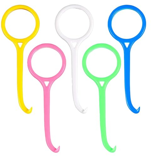 5 PCS Aligner Removal Tool, Invisible Retainer Removal Hook for Tooth Care | BPA-Free Plastic,3.1Easy to Carry,Reusable,Retainer Hooks Suitable for Oral Care, Hospitals, And People Who Wear Braces