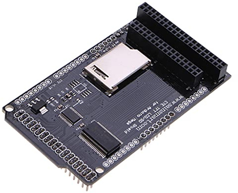 Oxtxuzdm TFT 2,8-3,2 Zoll For-Mega2560 für Touch LCD Shield Erweiterungsplatine kompatibel für Kartenadapter für Computer