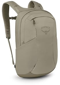 Osprey Farpoint Fairview Reise-Tagesrucksack für Damen und Herren, Handgepäck-Rucksack mit Laptophülle, Sägemehl/Olivgrün