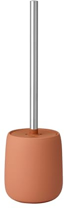 blomus WC-Bürste -SONO- | Farbe Amber Brown | Material: Keramik, Kunststoff, Edelstahl, Silikon | Maße: Ø 11 cm, H 39 cm | Design: Nina Thöming