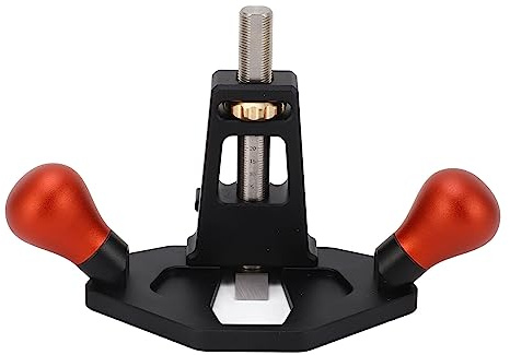 Aramox Router Plane, Lightweight Aluminum Alloy Woodworking Tool, Hand Router Plane for Accurate Wood Trimming