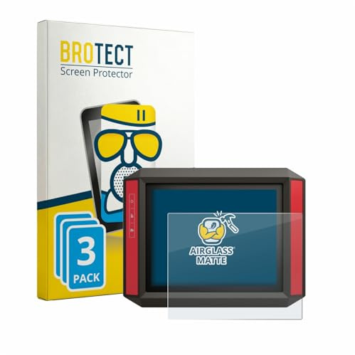 BROTECT Entspiegelungs Schutzglas für Müller Elektronik TRACK‑Guide III (3 Stück) Schutzfolie Matt [Extrem Kratzfest 9H, Anti-Fingerprint]