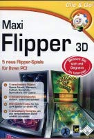 Maxi Flipper 3D, CD-ROM: 5 neue Flipper-Spiele für Ihren PC! Für Windows 9x/2000/Me/XP