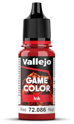 Vallejo Game Acrylfarbe, 17 ml Inky Red