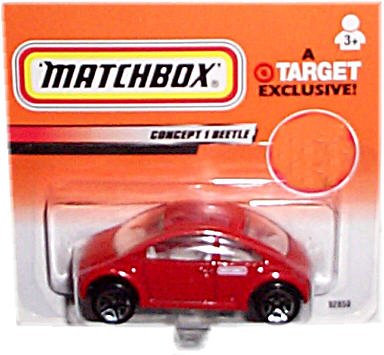 Matchbox - Concept 1 Beetle - Auto, Kind, Sammler, Rote, Weiß, Maßstab 1:61, Metall, Realistisch, Windbetrieben