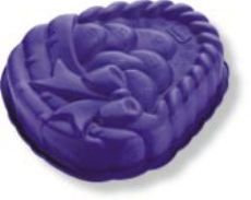 Moule à gâteau forme panier de Pâques - 100% silicone - 24x28,3cm - hauteur 5...