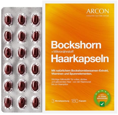 Bockshorn + Mikronährstoff Haarkapseln Tisane p 180 stk