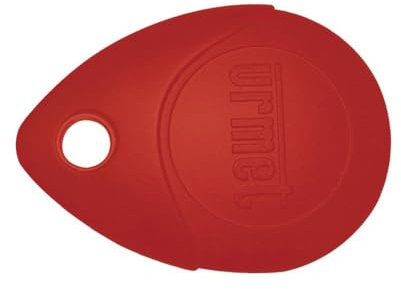 badge / clé de proximité - 13.56 - rouge - urmet memoprox/r