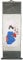 lachineuse - Kakemono Ambiance du Japon - Tapisserie Murale - Décoration Japonaise à Suspendre - 100 x 30 cm - Femme Japonaise - Tableau Japonais Estampe - Coloris Gris - Idée Cadeau Japon Asie