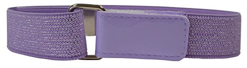 Olata Glitzer-Stretchgürtel, Mädchen 1–6 J., 25 mm | Verstellbarer Stretchgürtel mit Glitzer für 1–6 Jahre mit Klettverschluss; einfach, sicher und bequem.