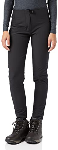 CMP Pantaloni Sci In Softshell da Donna, Nero, 3XL