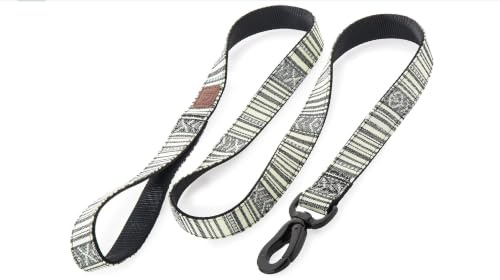 Embark Urban 4ft Heavy Duty Nylon Dog Lead Leash, Strong & Durable, Lunar
