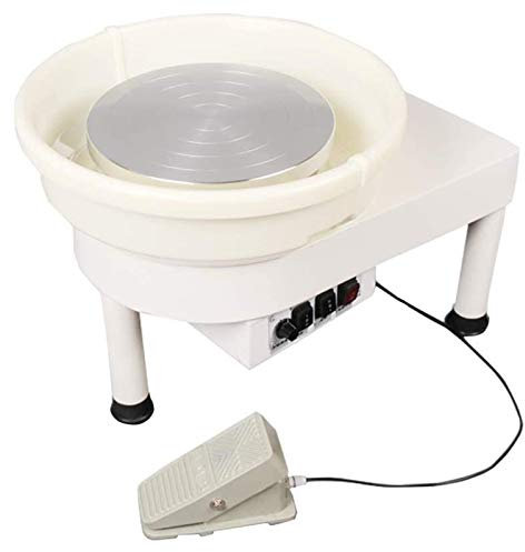 Fayelong Töpferscheibe Elektrische Töpferei Maschine Formwerkzeug Keramik Rad Maschine Mit Fußpedal Keramik Lehm Durchmesser 30cm 150W