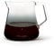 Fellow Mighty Small Glass Carafe - Manual Pour Over Coffee Beaker and Tea Steeper, Borosilicate Glass Decanter, 16.9 oz Smoke Grey Container
