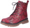 Rieker Damen 92810-35 Mode-Stiefel, rot, 42 EU