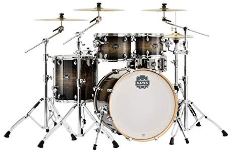 Mapex Armory Series Rock Shell Pack, 5-teilig, Black Dawn