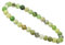 ELEDORO Stretch Armband aus echten Edelstein-Perlen (6mm) – Perlenarmband für stilvolle Eleganz (Lemon Chrysopras A-Grade)