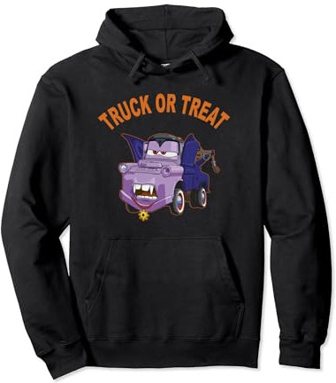 Disney Pixar Cars Tow Mater Halloween Truck Or Treat Felpa con Cappuccio