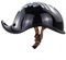 Vintage Half Shell Helm Retro Open Face Motorrad Helme Schaufel Helme Schädelkappe Schnellverschluss Schnalle Männer Frauen Fahrrad Moped Roller Baseball Helm ECE genehmigt,D,L
